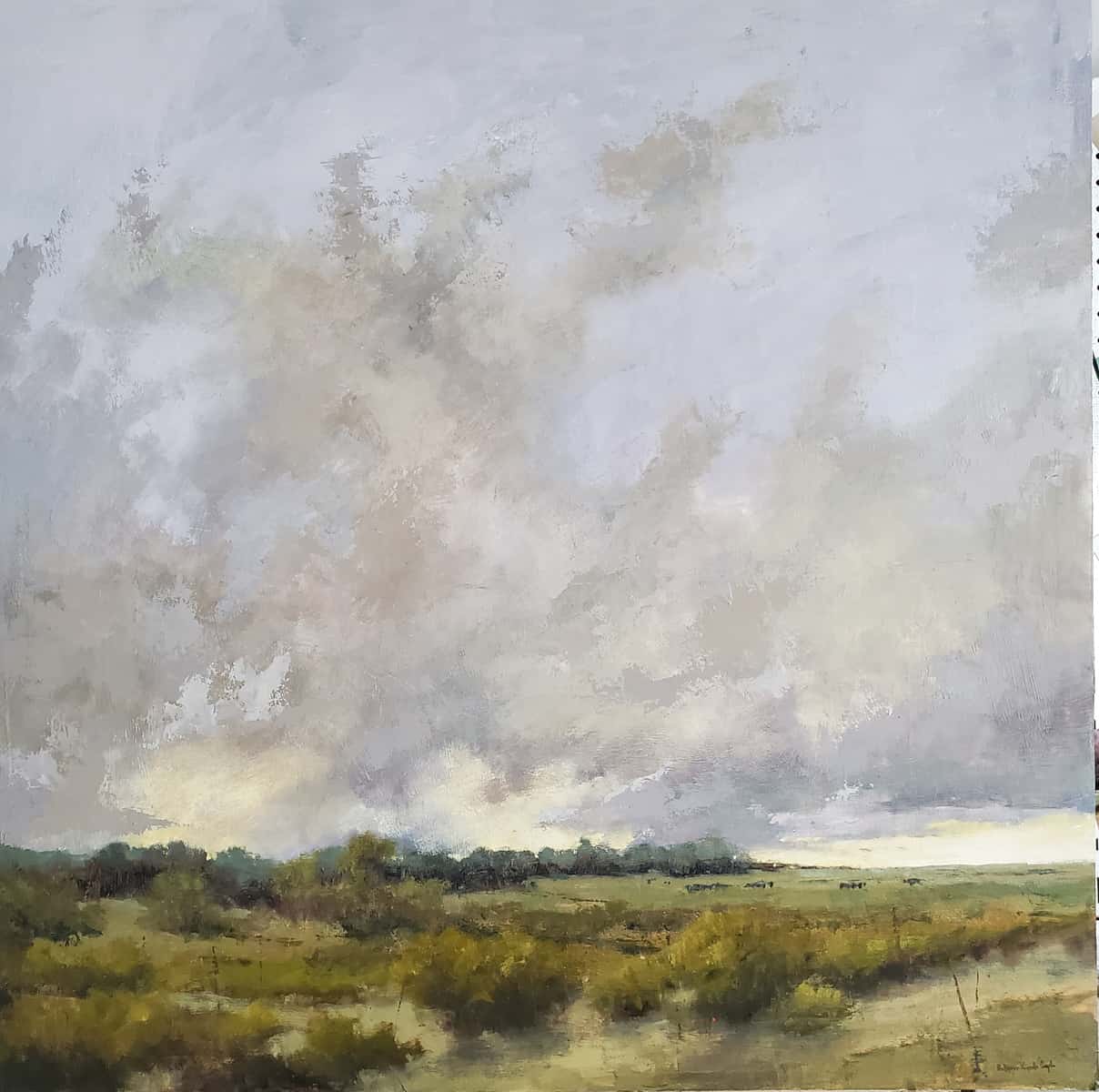 On the Green Grass Now Lying - by artist Bethanne Kinsella Cople – Turner Fine Art