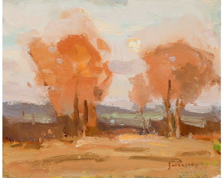 Pale Moon - by artist Eric Jacobsen – Turner Fine Art