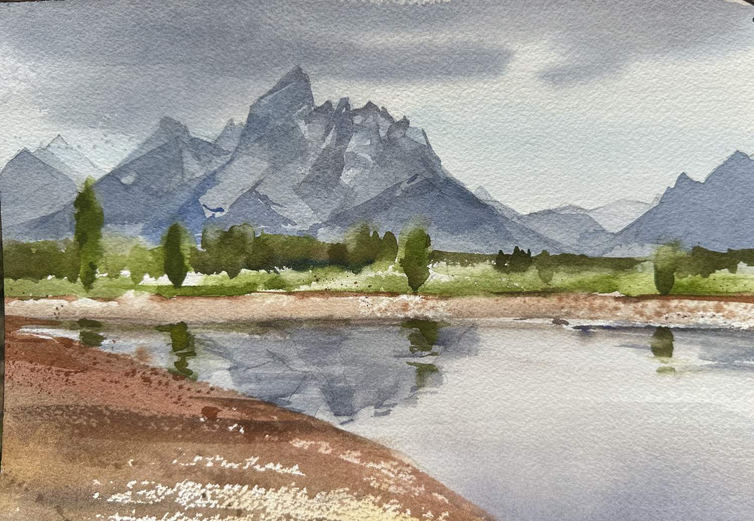 Passing Storm - by artist Kathryn Mapes Turner – Turner Fine Art