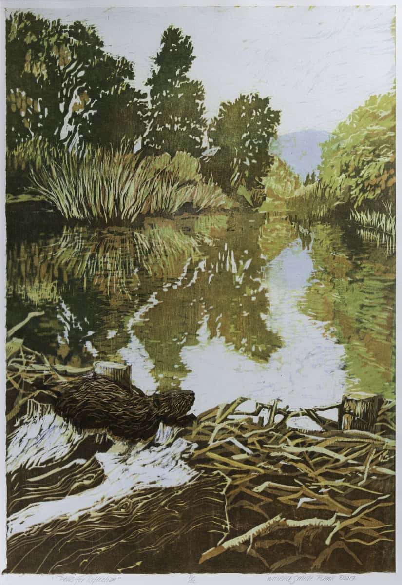 Paws for Reflection - by artist Millie Whipplesmith Plank – Turner Fine Art