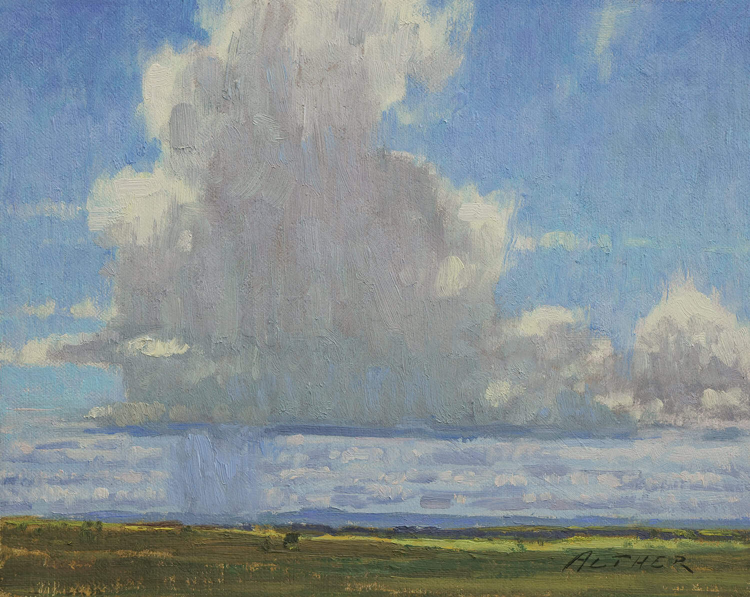 Prairie Shower - by artist William Alther – Turner Fine Art
