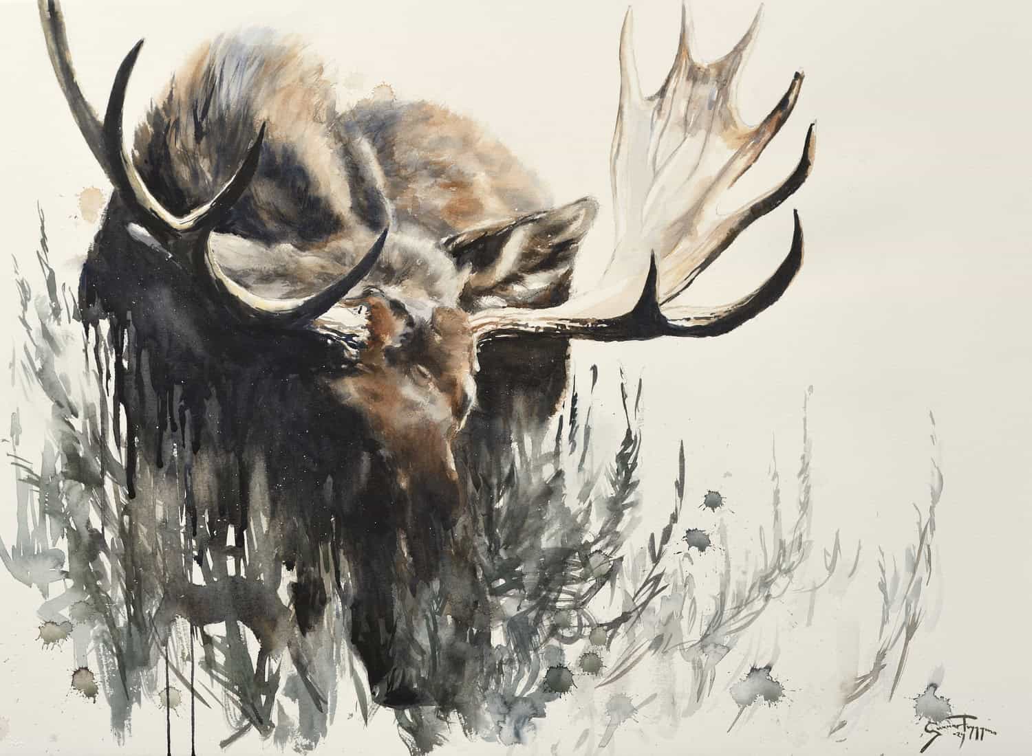 Rut (Left) - by artist Gunnar Tryggmo – Turner Fine Art