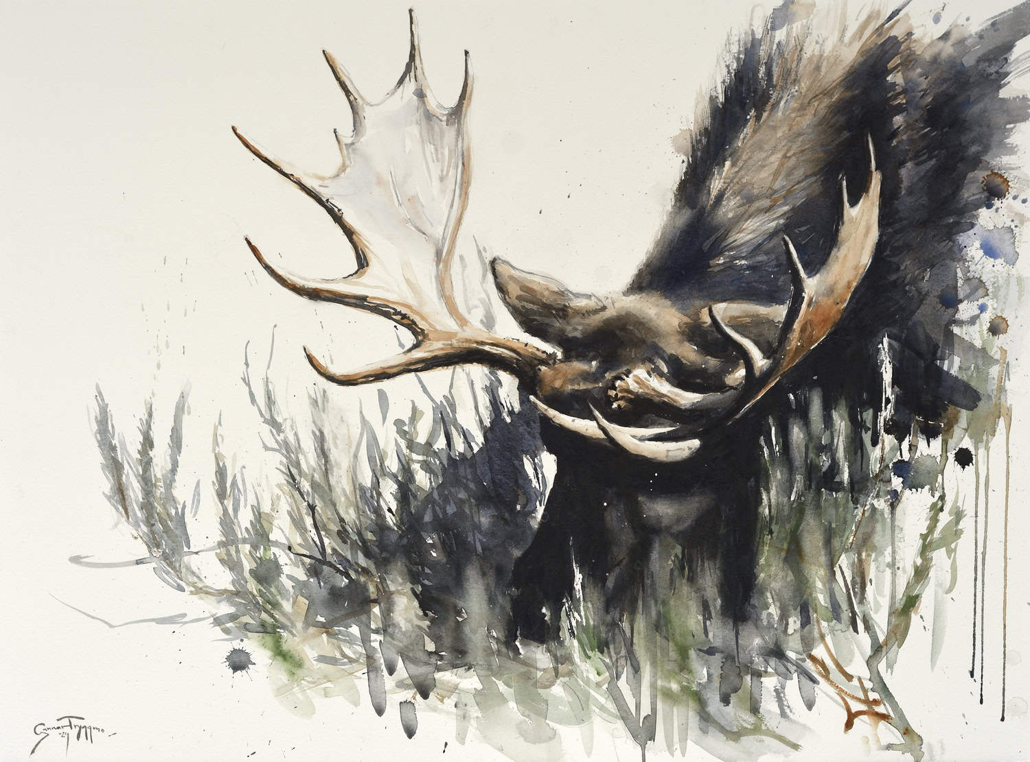 Rut (Right) - by artist Gunnar Tryggmo – Turner Fine Art