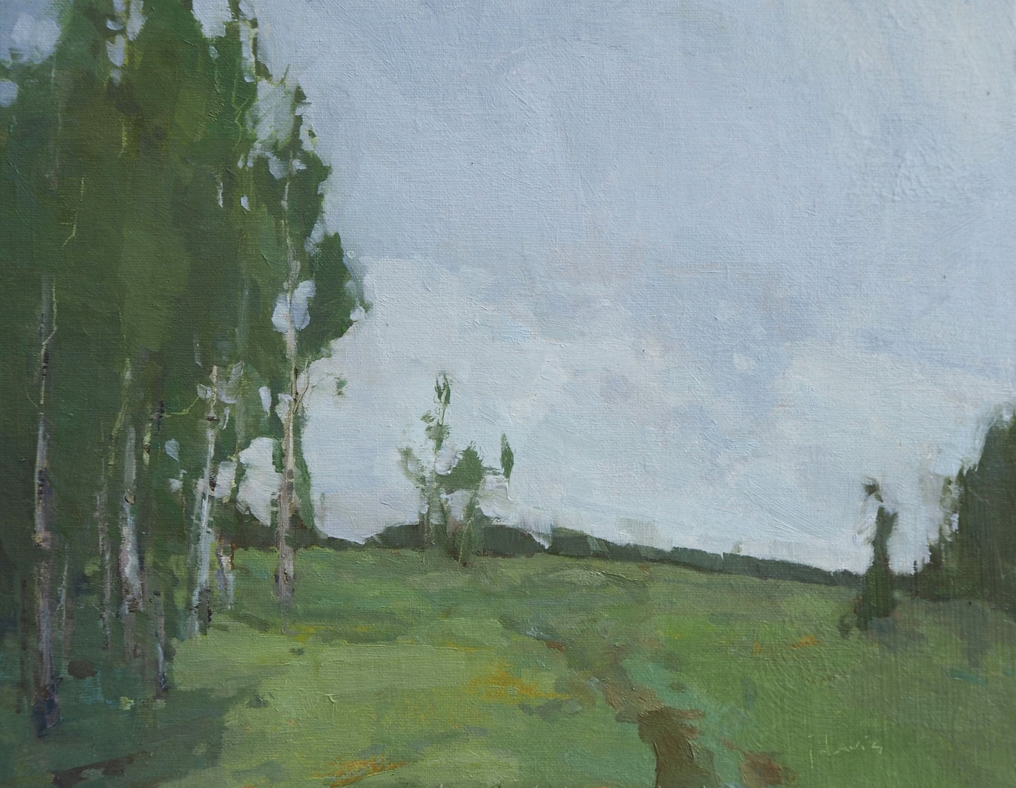 September Aspens - by artist Julie Davis – Turner Fine Art