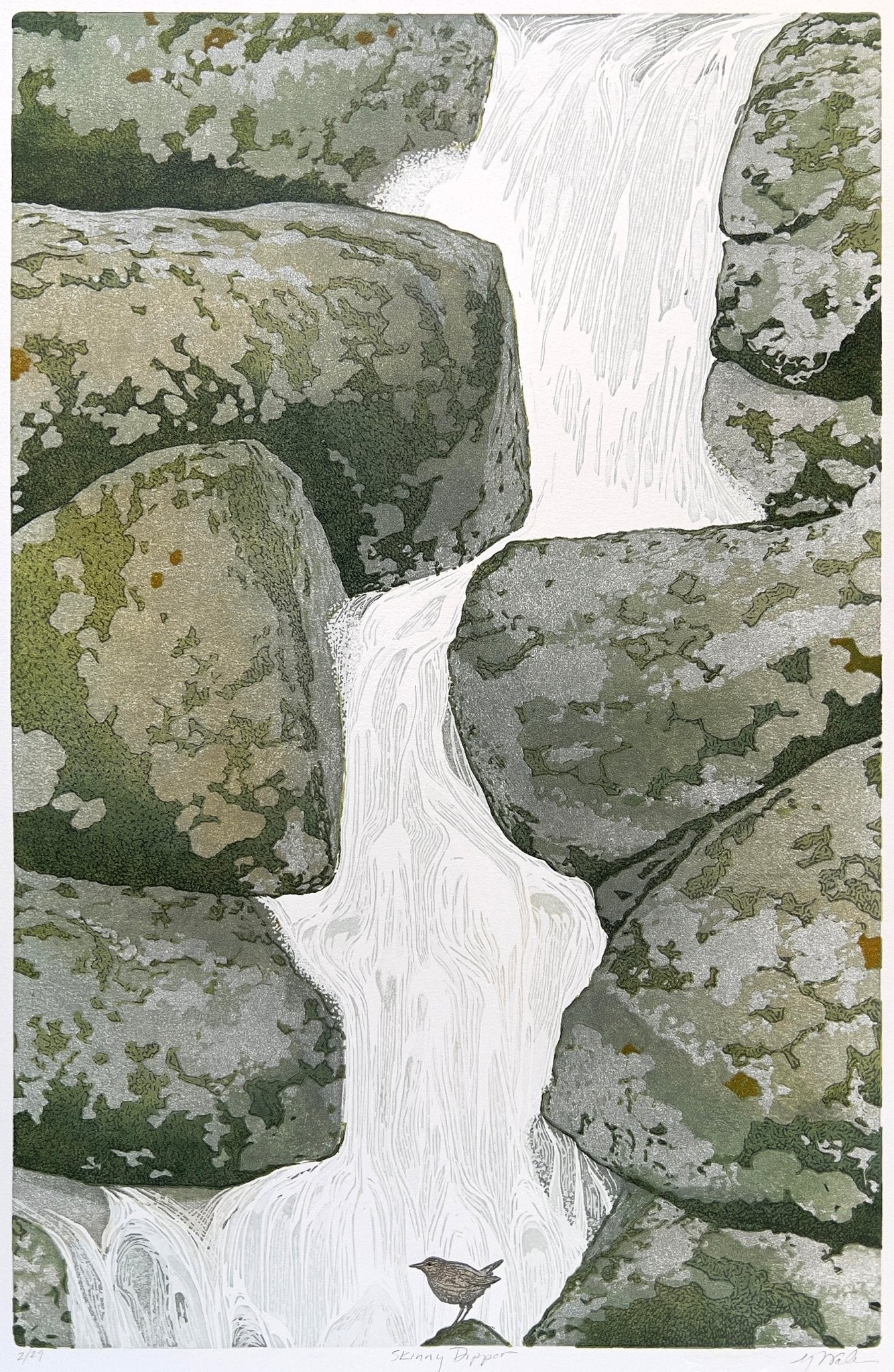 Skinny Dipper - by artist Monique Wales – Turner Fine Art
