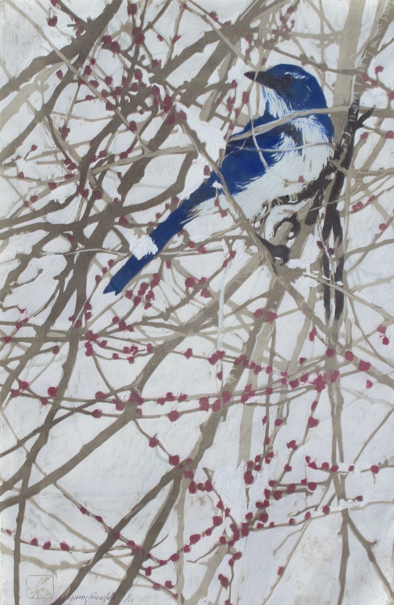 Spring Snowfall - by artist Millie Whipplesmith Plank – Turner Fine Art