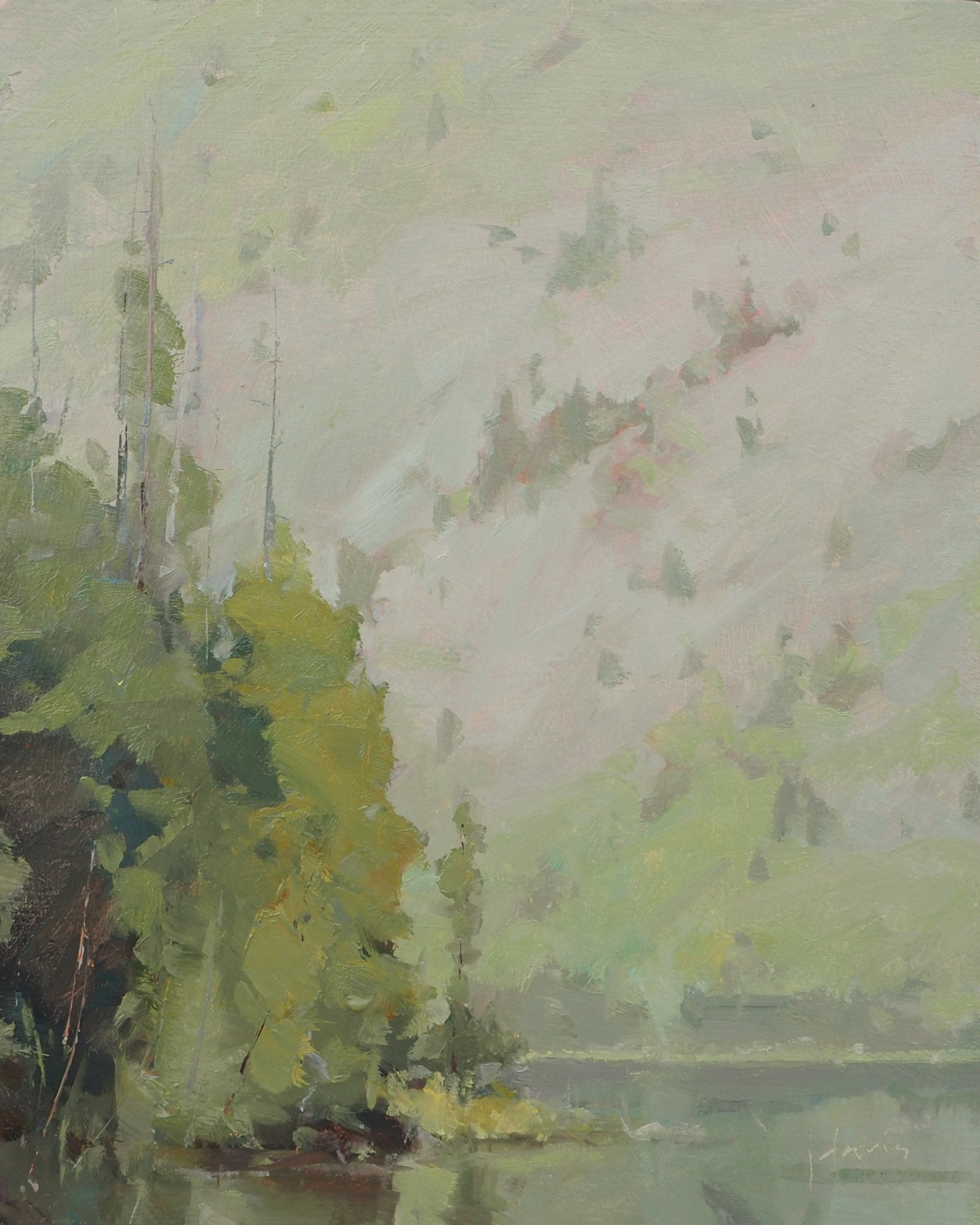 String Lake Pines - by artist Julie Davis – Turner Fine Art