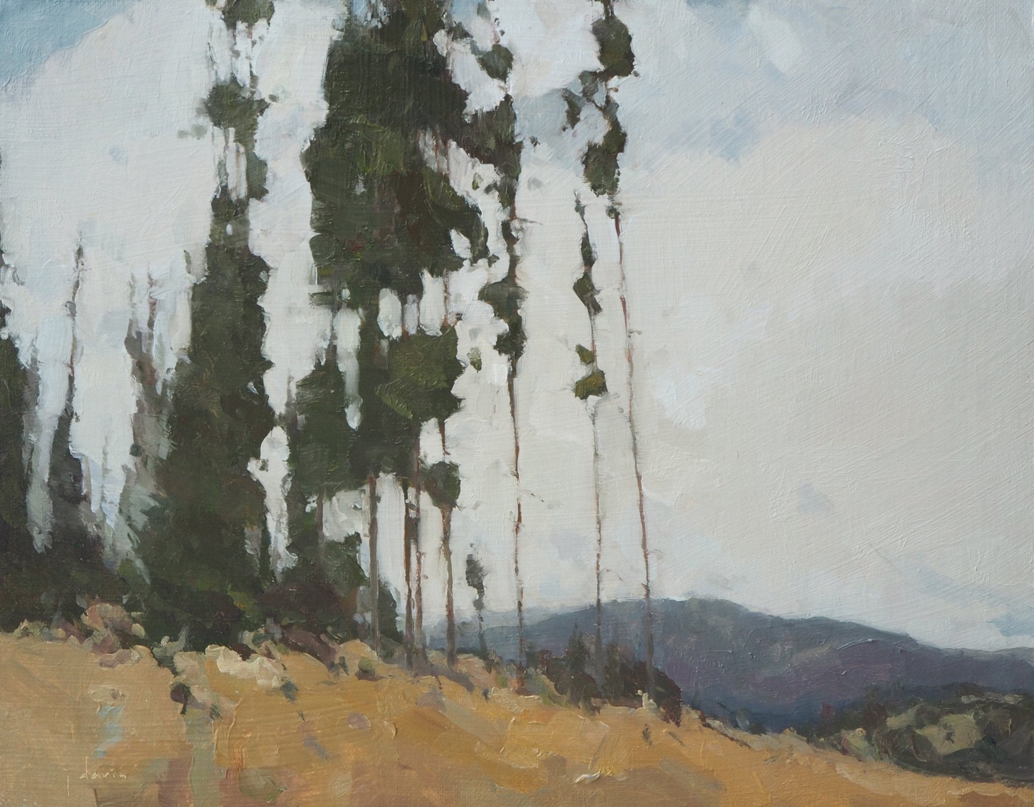 Susurrus of the Summer Pines - by artist Julie Davis – Turner Fine Art
