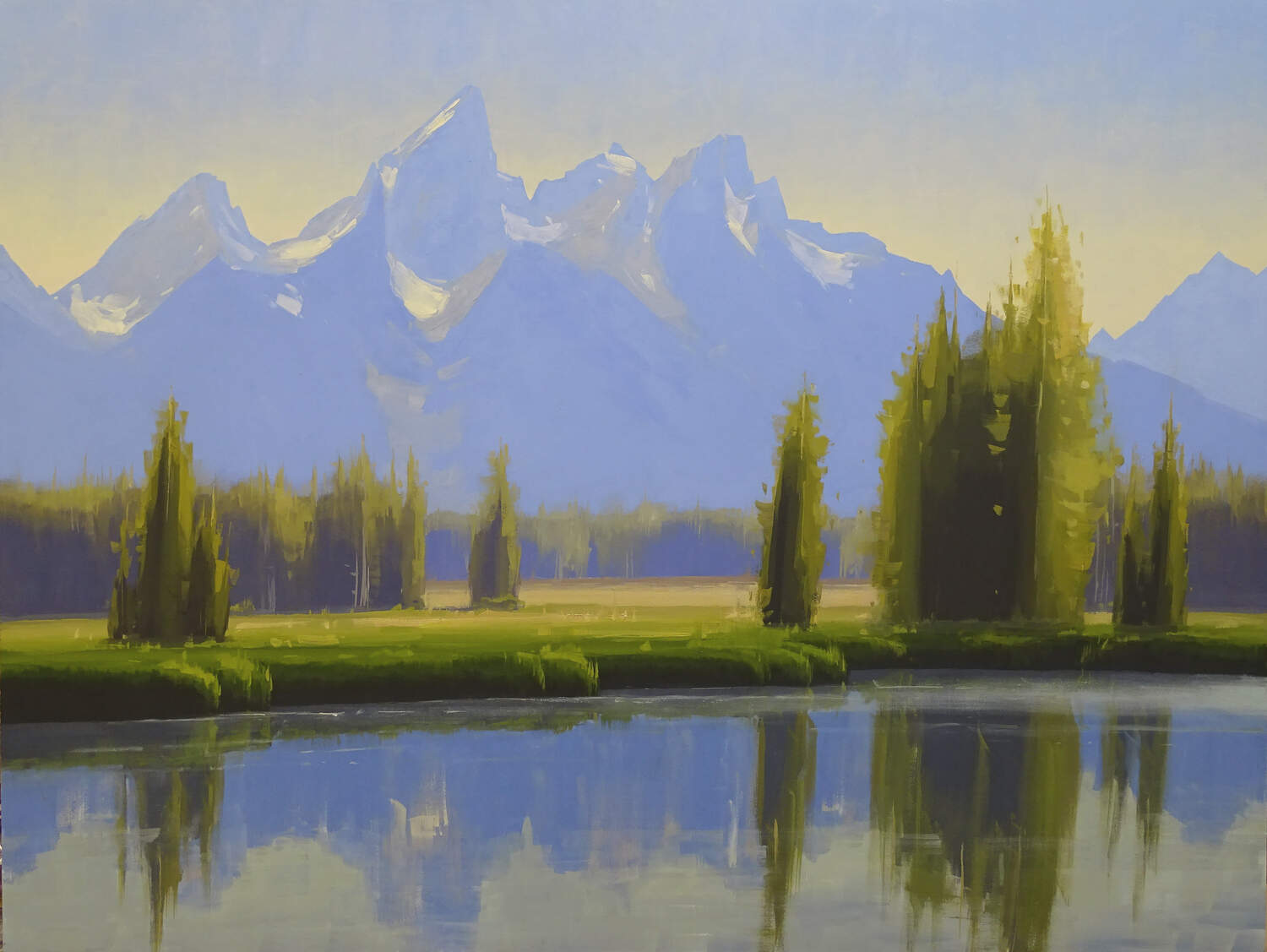 Teton Summer - by artist Stacey Peterson – Turner Fine Art