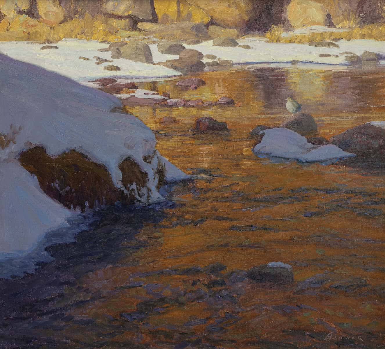 The Creek Wizard - by artist William Alther – Turner Fine Art