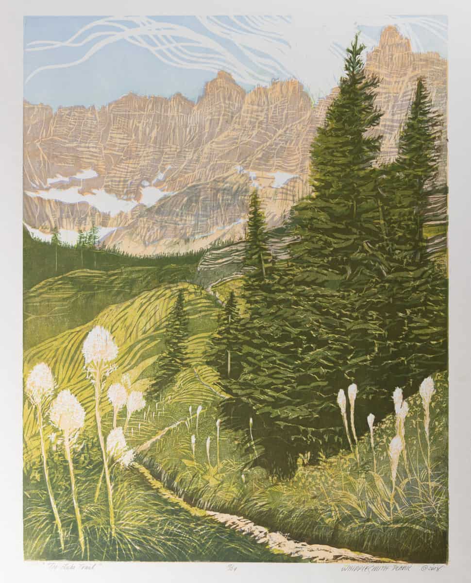 The Lake Trail - by artist Millie Whipplesmith Plank – Turner Fine Art