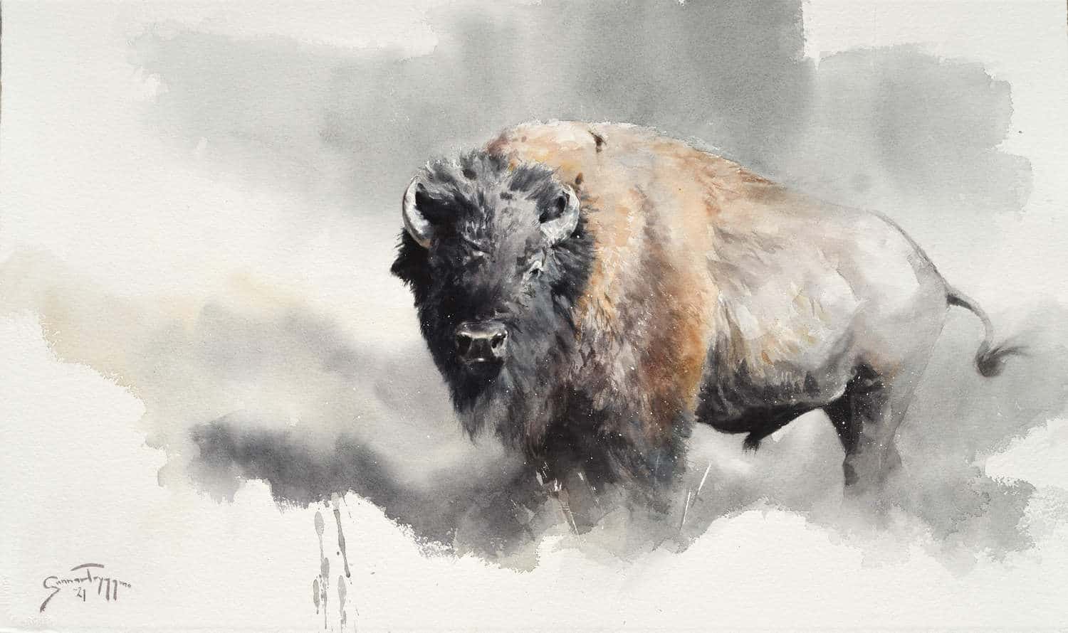 The Roamer - by artist Gunnar Tryggmo – Turner Fine Art