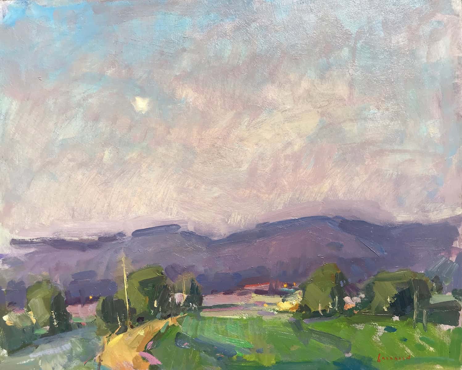 Tranquil Evening - by artist Eric Jacobsen – Turner Fine Art