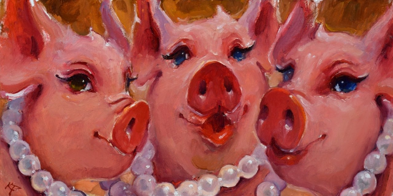 Triple Trouble - by artist Kyle Paliotto – Turner Fine Art
