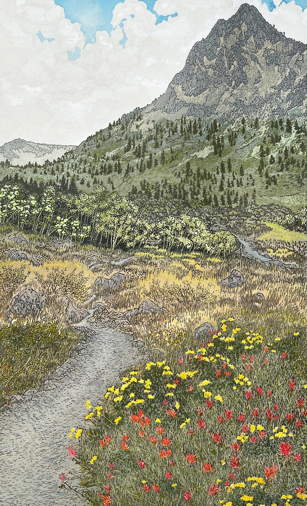 Wander - by artist Monique Wales – Turner Fine Art