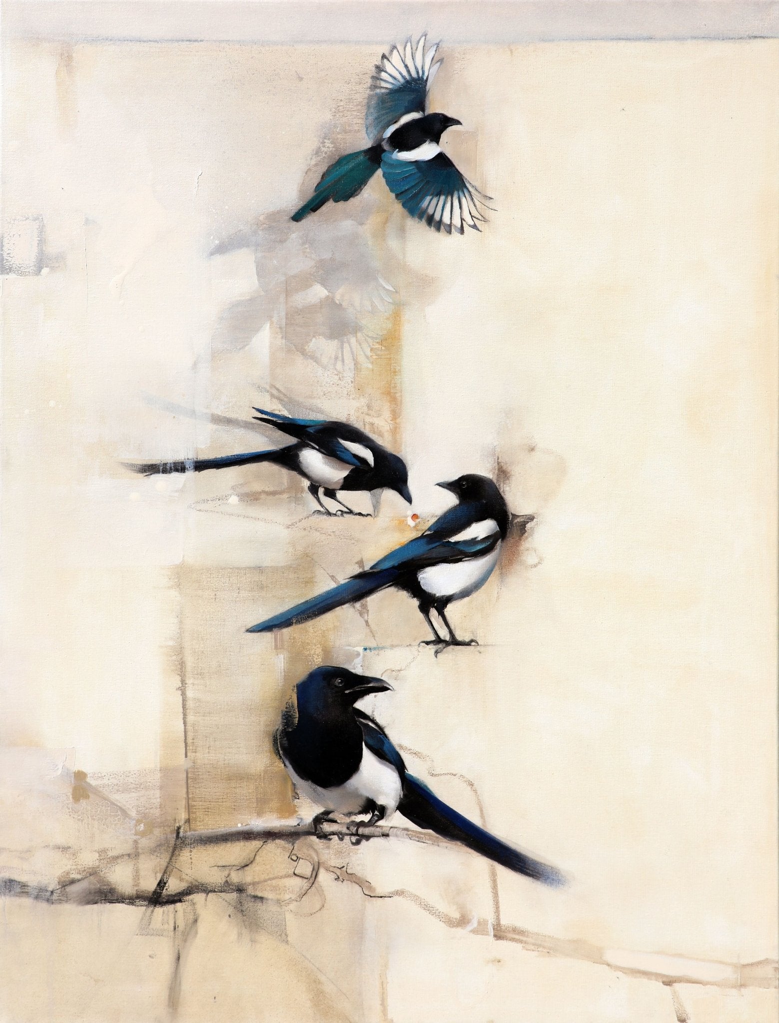 What the Magpies Know - by artist Kathryn Mapes Turner – Turner Fine Art
