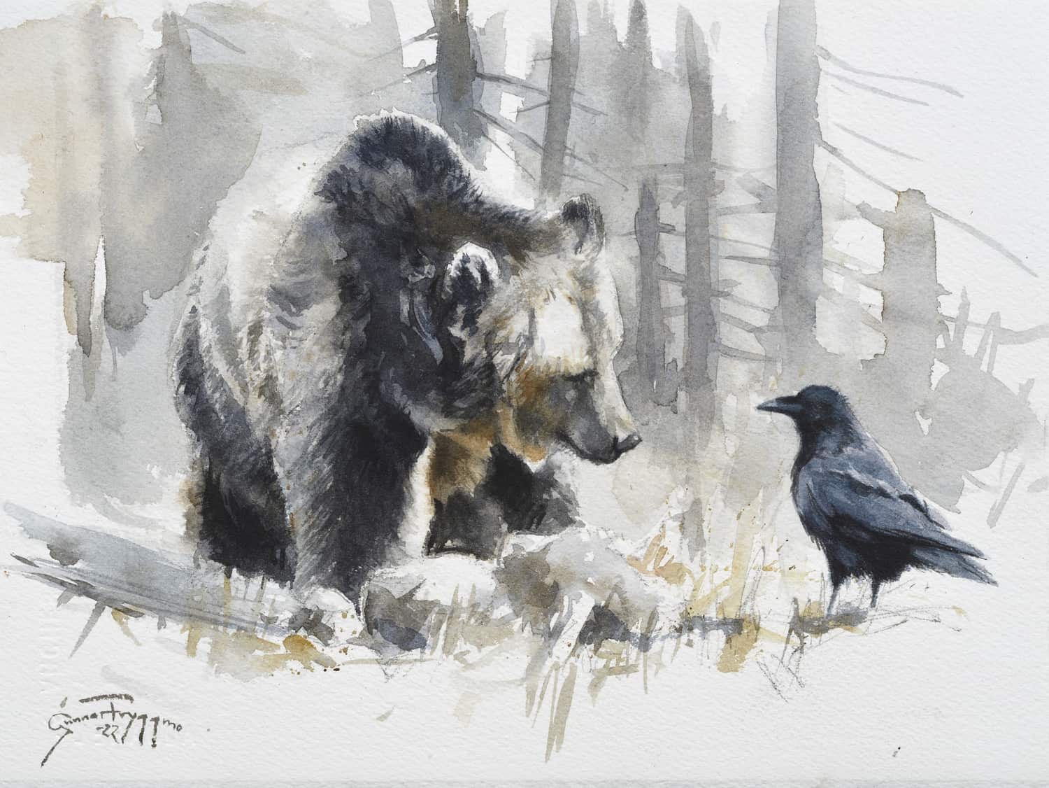 What's Up? - by artist Gunnar Tryggmo – Turner Fine Art