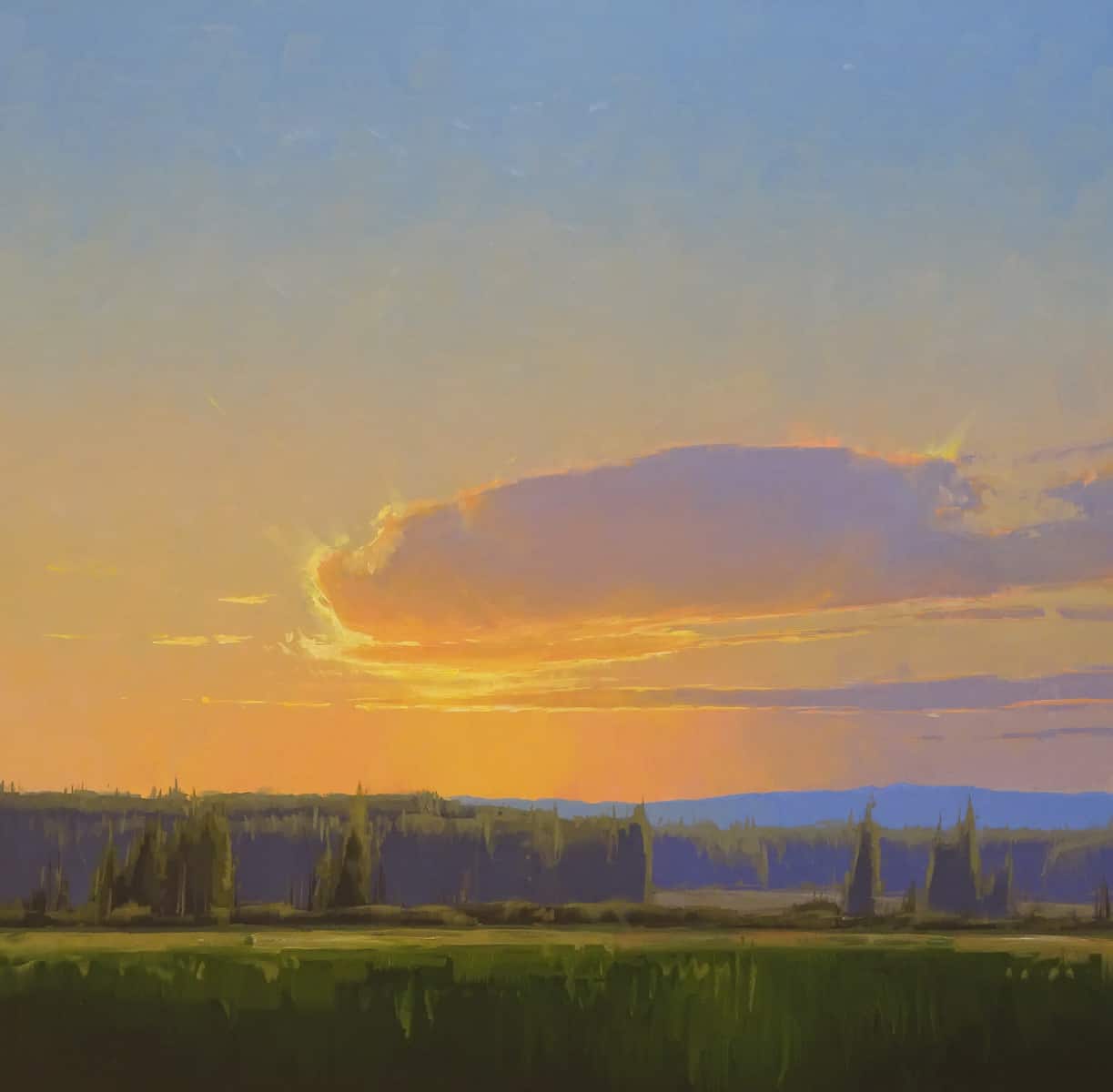 When the Day is Done - by artist Stacey Peterson – Turner Fine Art