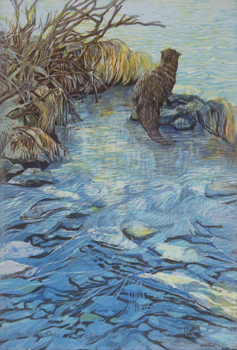 Where the River Flows - by artist Millie Whipplesmith Plank – Turner Fine Art