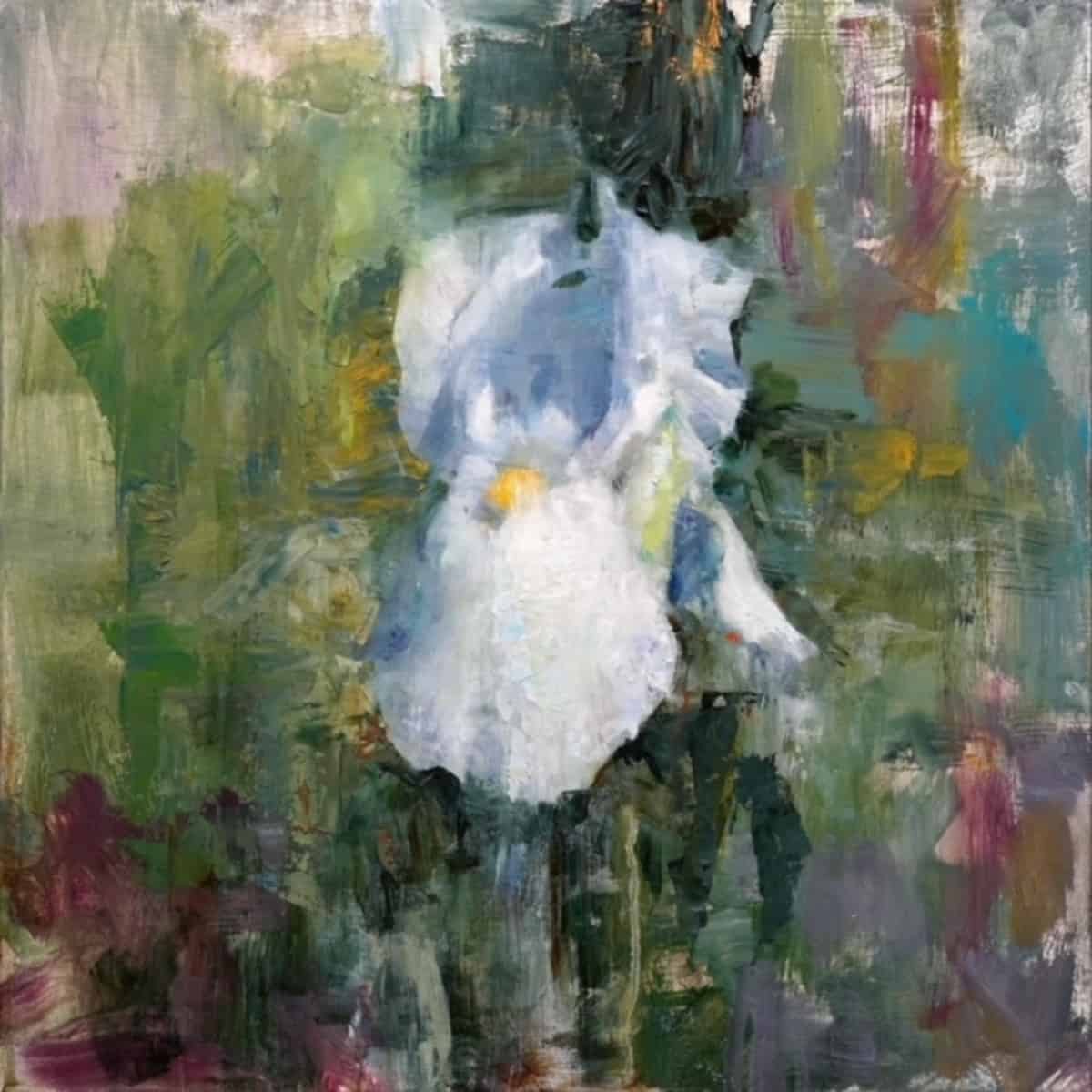 White Iris - by artist Scott Conary – Turner Fine Art