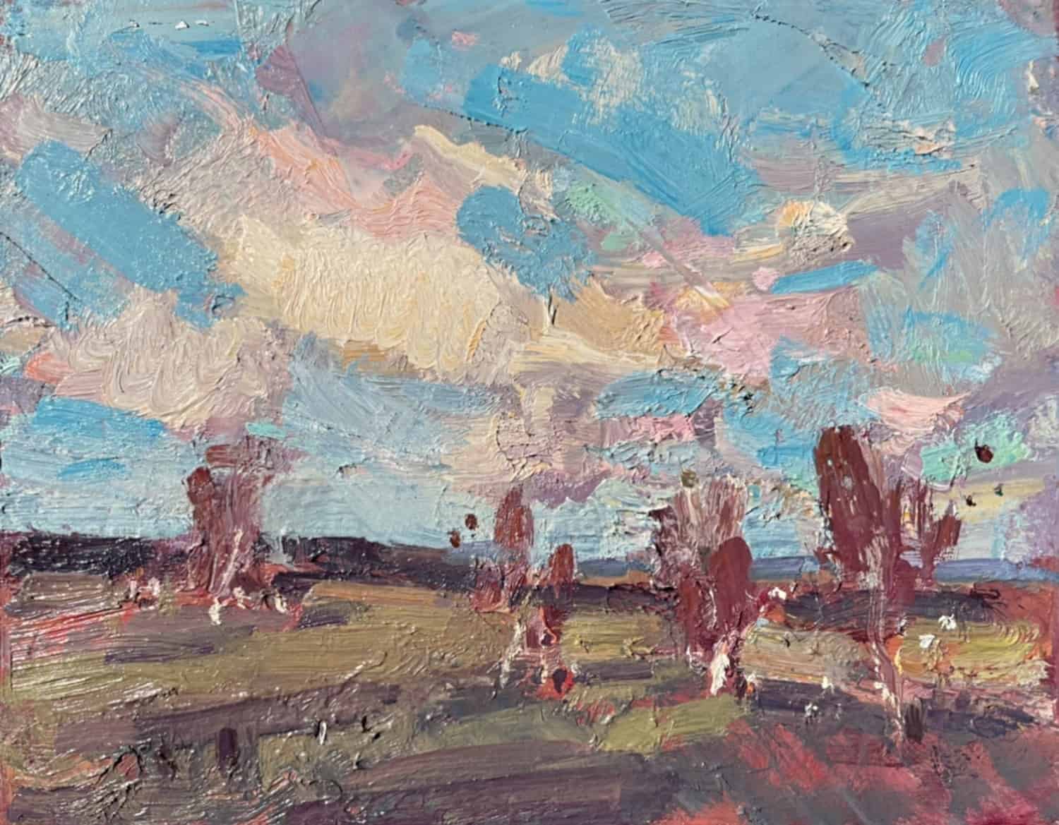 Windy Day - by artist Eric Jacobsen – Turner Fine Art