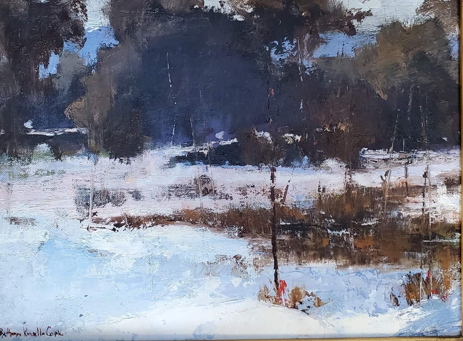 Winter Moment - by artist Bethanne Kinsella Cople – Turner Fine Art