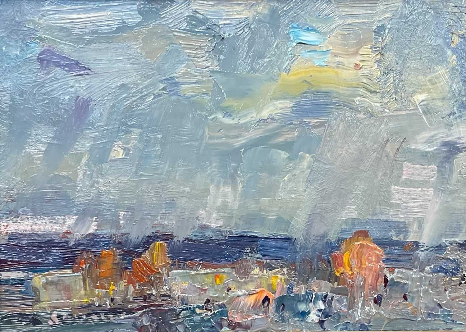 Wyoming Showers - by artist Eric Jacobsen – Turner Fine Art