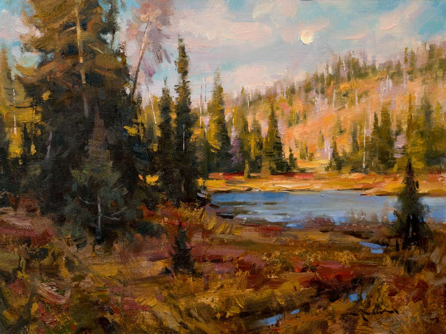 Yellowstone Surprise - by artist Mitch Baird – Turner Fine Art