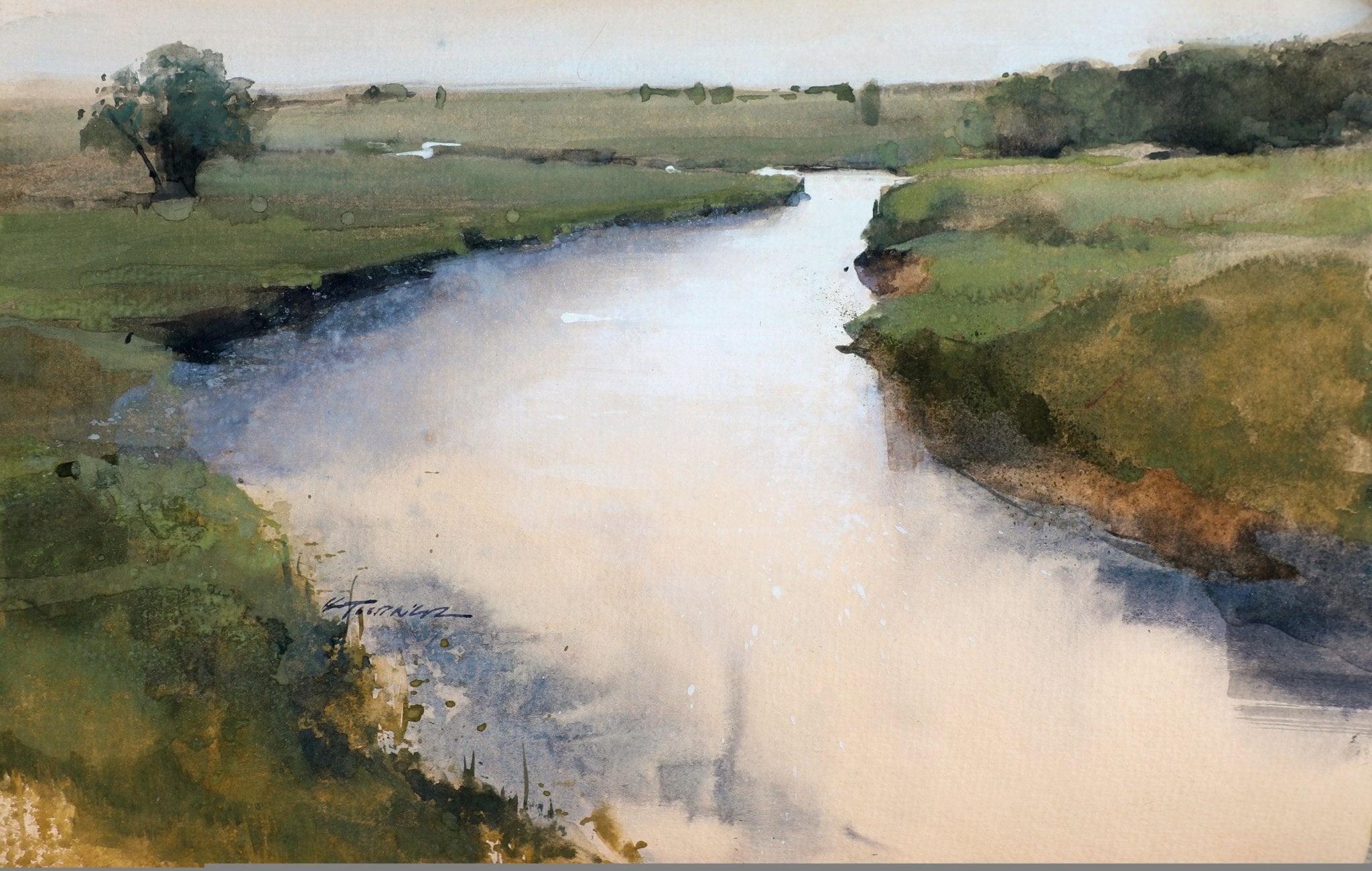 You are a River - by artist Kathryn Mapes Turner – Turner Fine Art