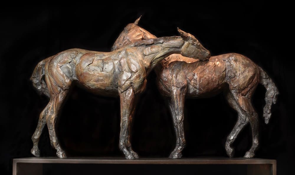 Mutual | Bronze | Stephanie Revennaugh’s most sculpted motif
