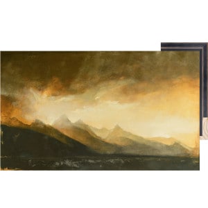 Teton Sunset (float frame)