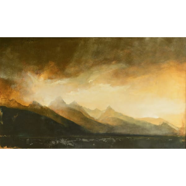 Teton Sunset (gallery wrap)